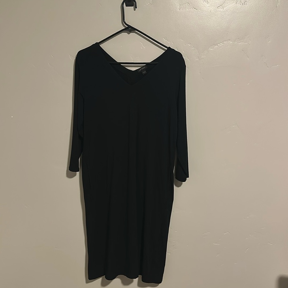 J Jill loose fitting black dress. Beautiful and worn a few times.